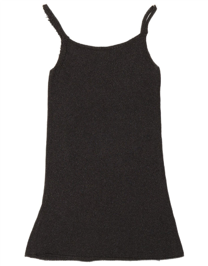 Benetton Robe Slip Femme UK 10 Small Noir