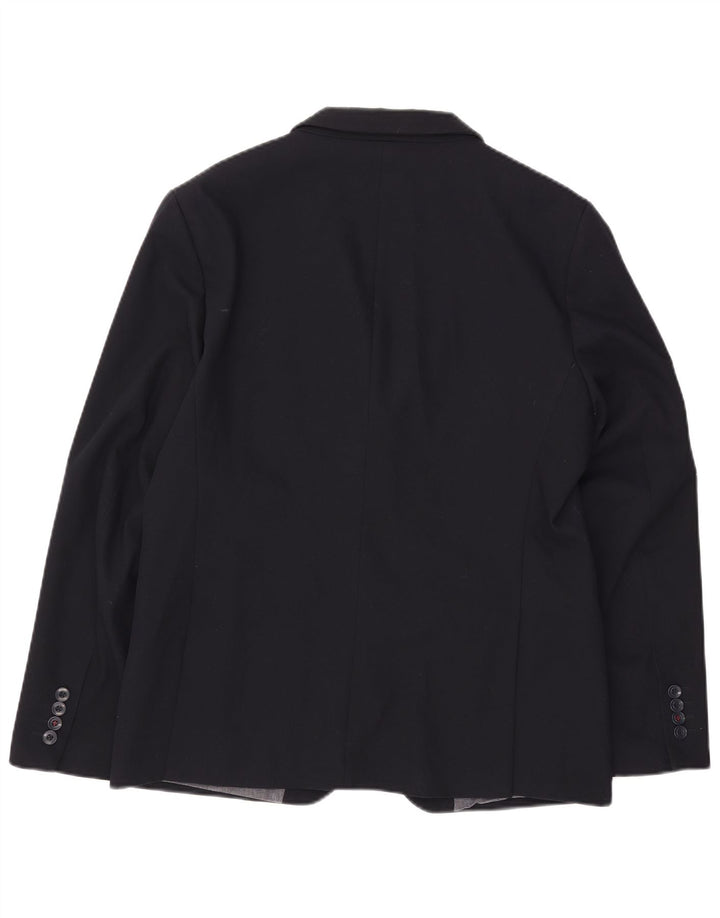Zara Veste Blazer 2 Boutons Homme IT 54 2XL Bleu Marine