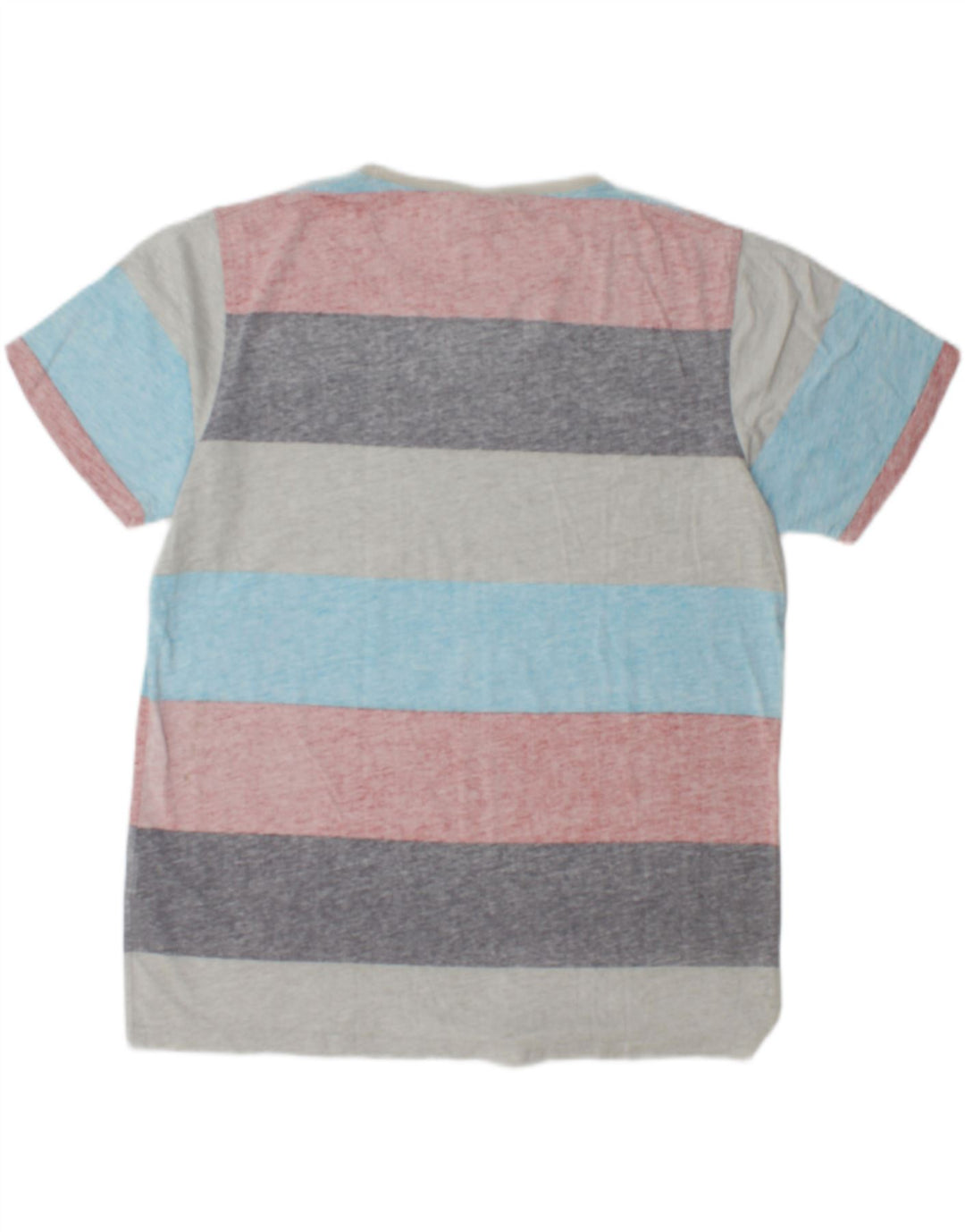 Animal T-Shirt Homme Haut Large Coton Rayé Multicolore