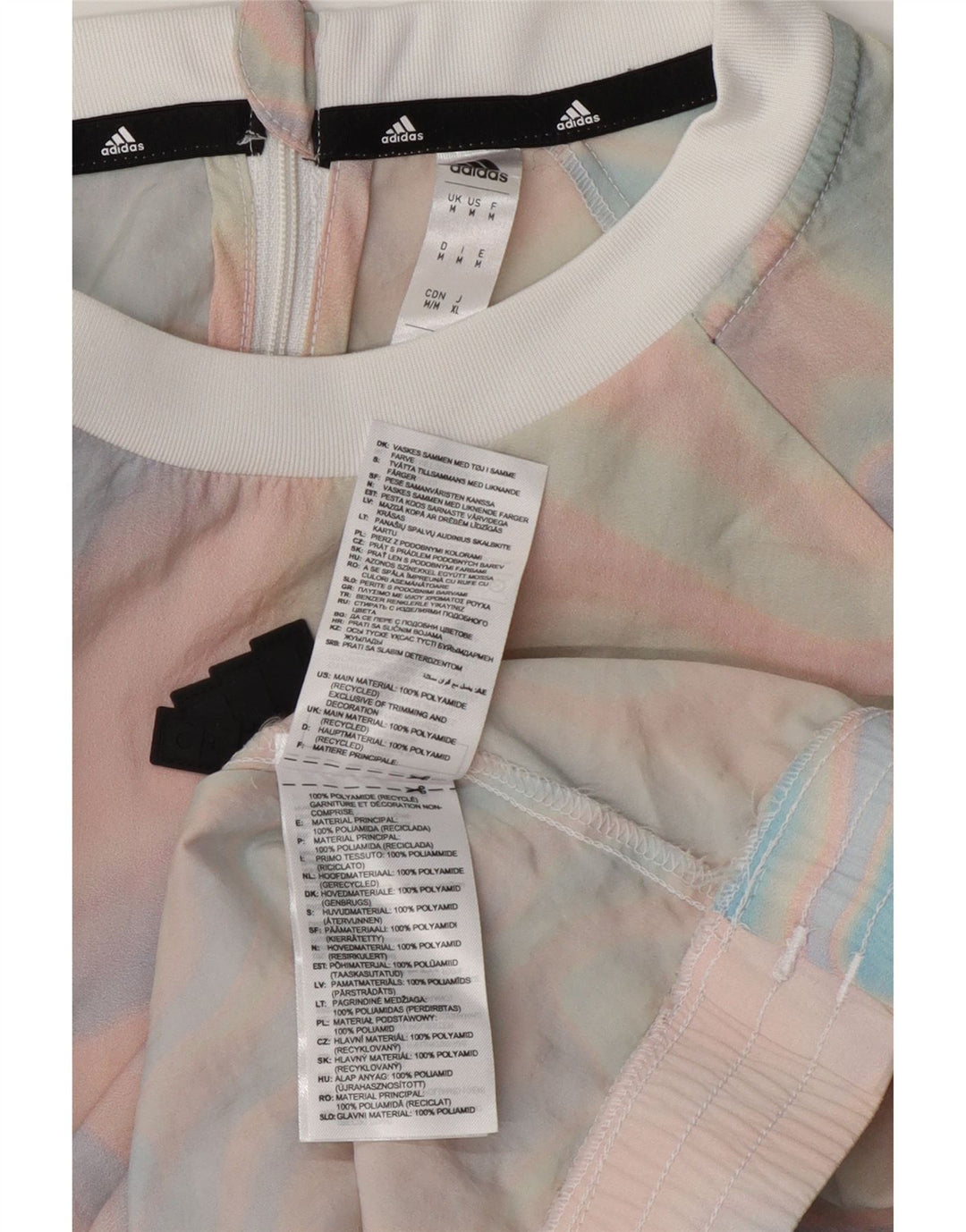 Adidas Veste de survêtement pour homme Multicolore Tie Dye