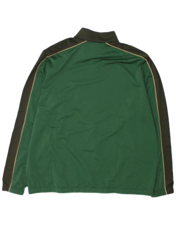 Nike Veste de survêtement pour homme 2XL Vert Colourblock