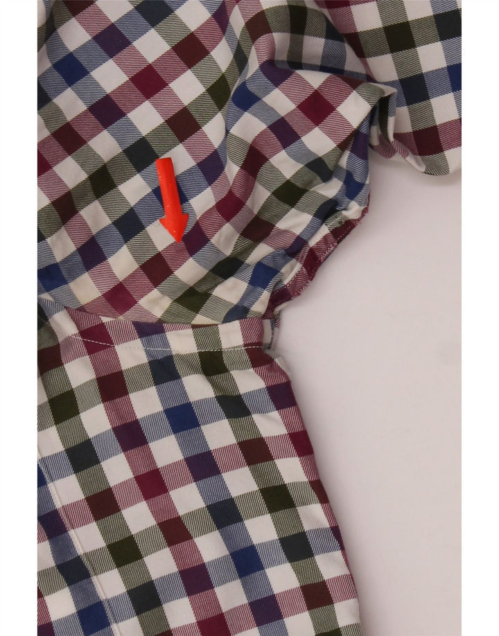 Massimo Dutti Chemise Homme Vichy Multicolore Moyen