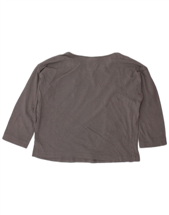 ZARA Garçon Top Manches Longues 3-4 ans Gris