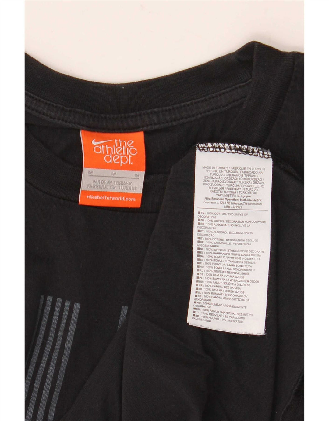 Adidas T-shirt graphique pour homme en coton noir moyen
