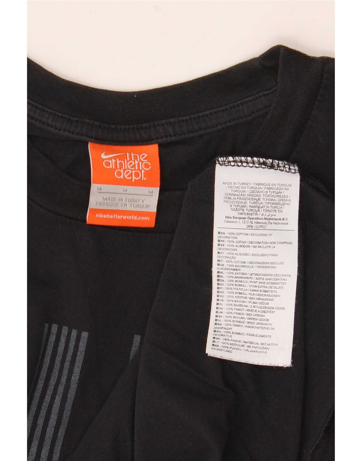 Adidas T-shirt graphique pour homme en coton noir moyen