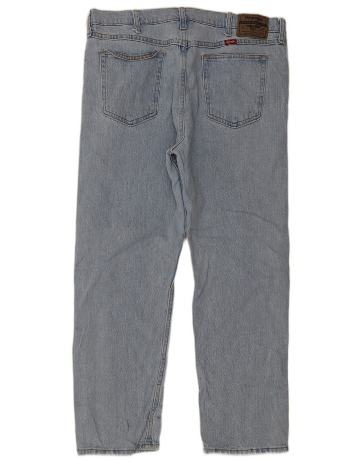Wrangler Jean droit homme W36 L29 bleu coton