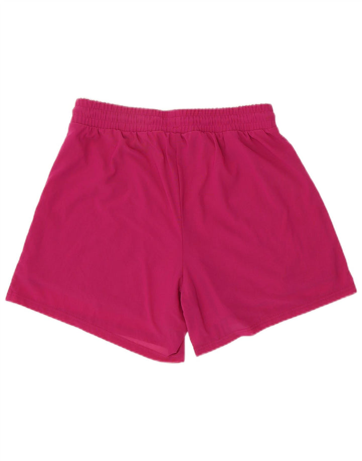 Puma Short de sport pour femme UK 14 Nylon rose moyen