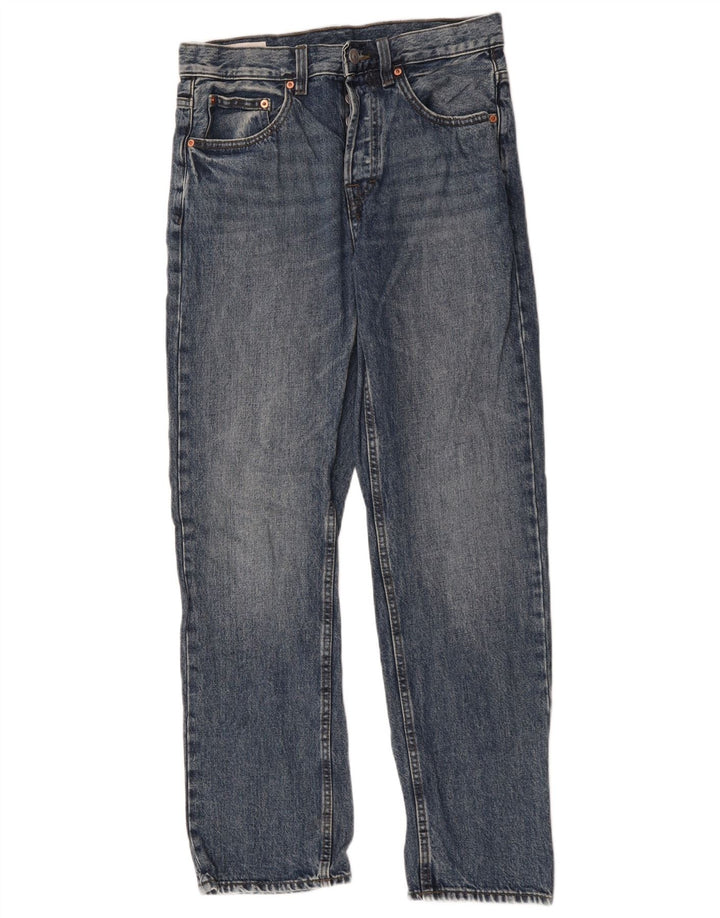 Zara Jean droit pour homme EU 38 Small W30 L31 Bleu