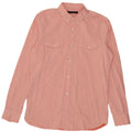 French Connection Chemise Homme Rose Moyen Coton