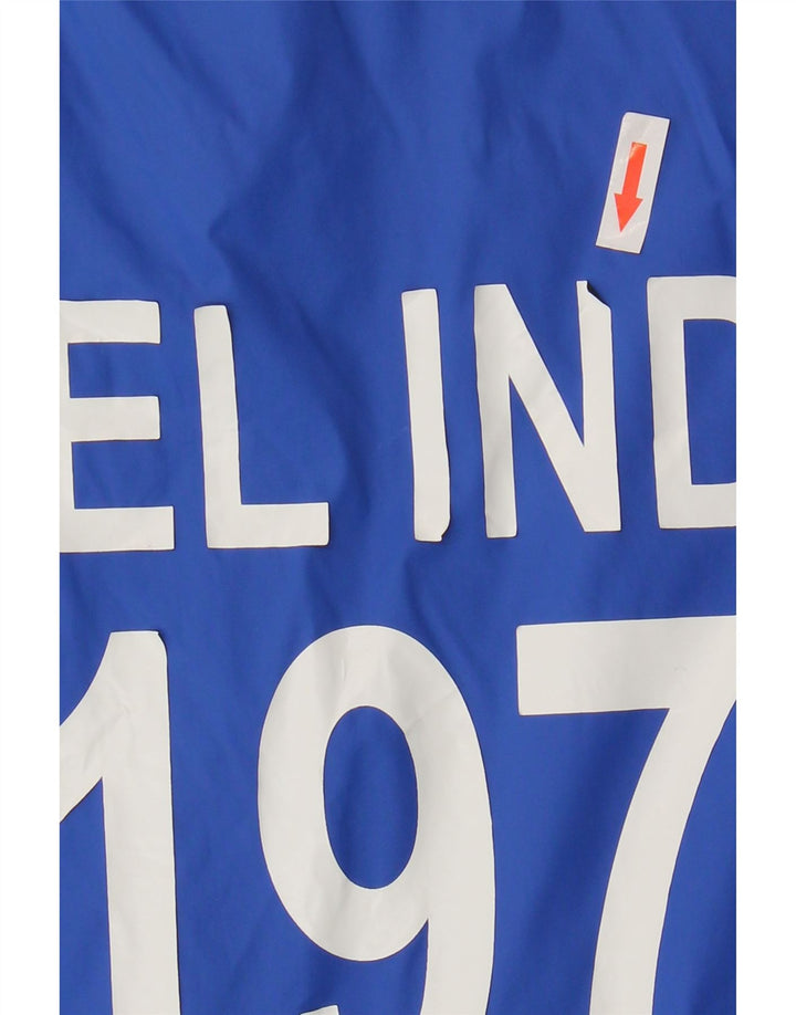 Diesel Veste Bomber Graphique Garçon 11-12 ans Bleu Colorblock Nylon