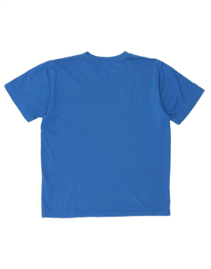 PUMA Mens FC Jengen T-Shirt Top Medium Blue Colourblock Polyester