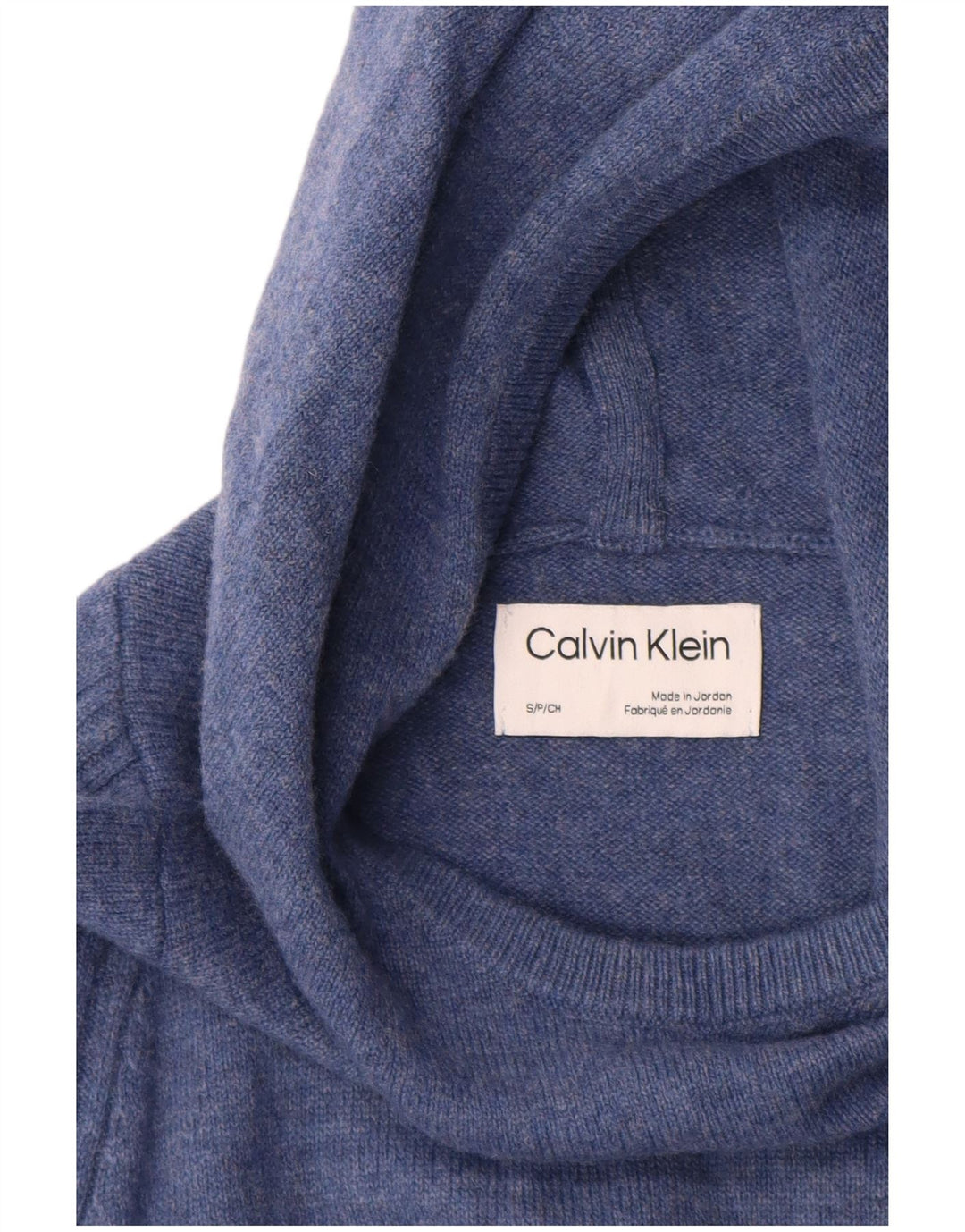 Calvin Klein Pull à capuche pour homme Petit Bleu Moucheté