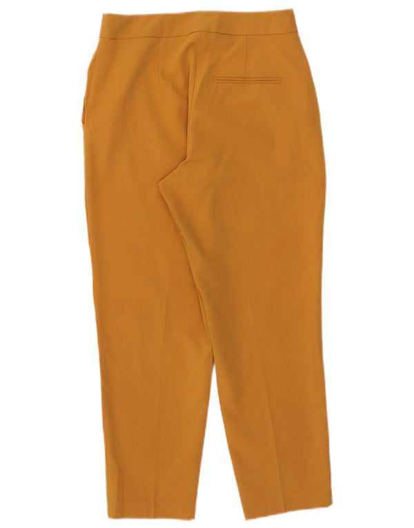 Topshop Femme Petite Pantalon Court Slim UK 8 Small W27 L23 Jaune