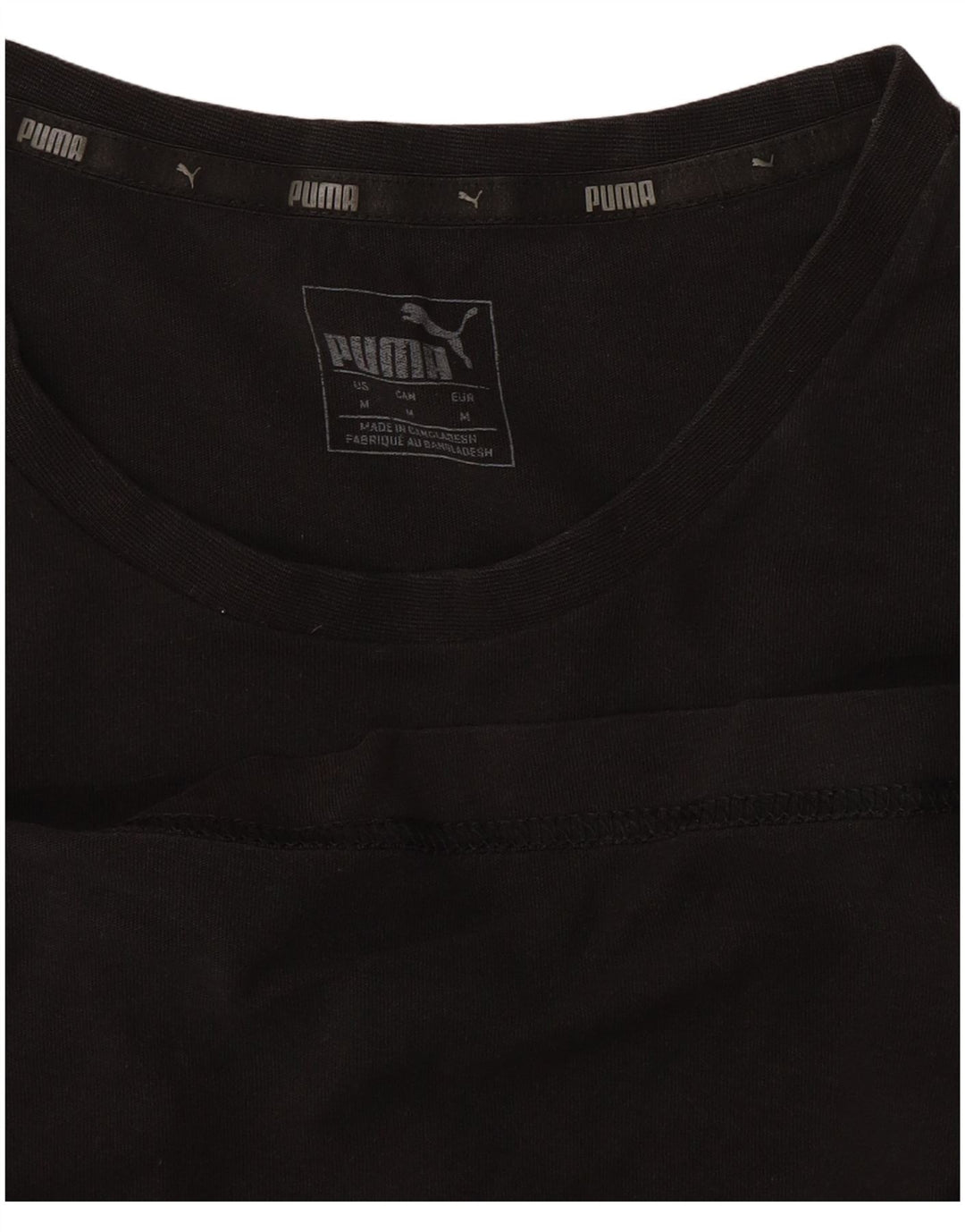 Puma T-Shirt Homme Noir Moyen