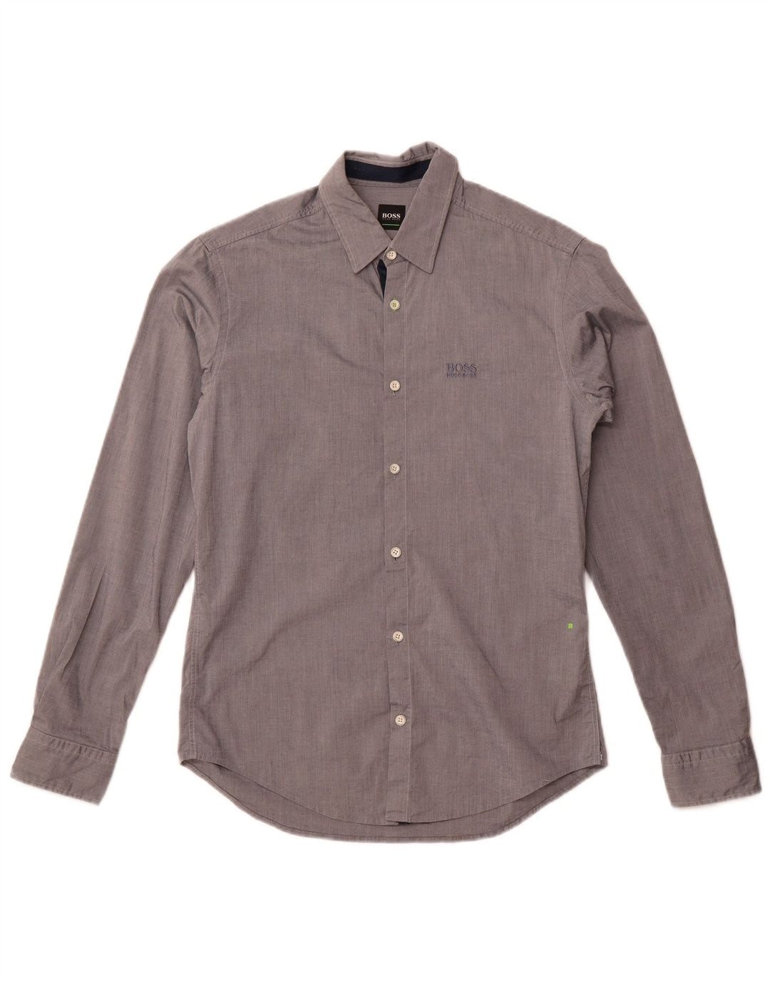 Hugo Boss Chemise Regular Fit Small Gris Coton Homme