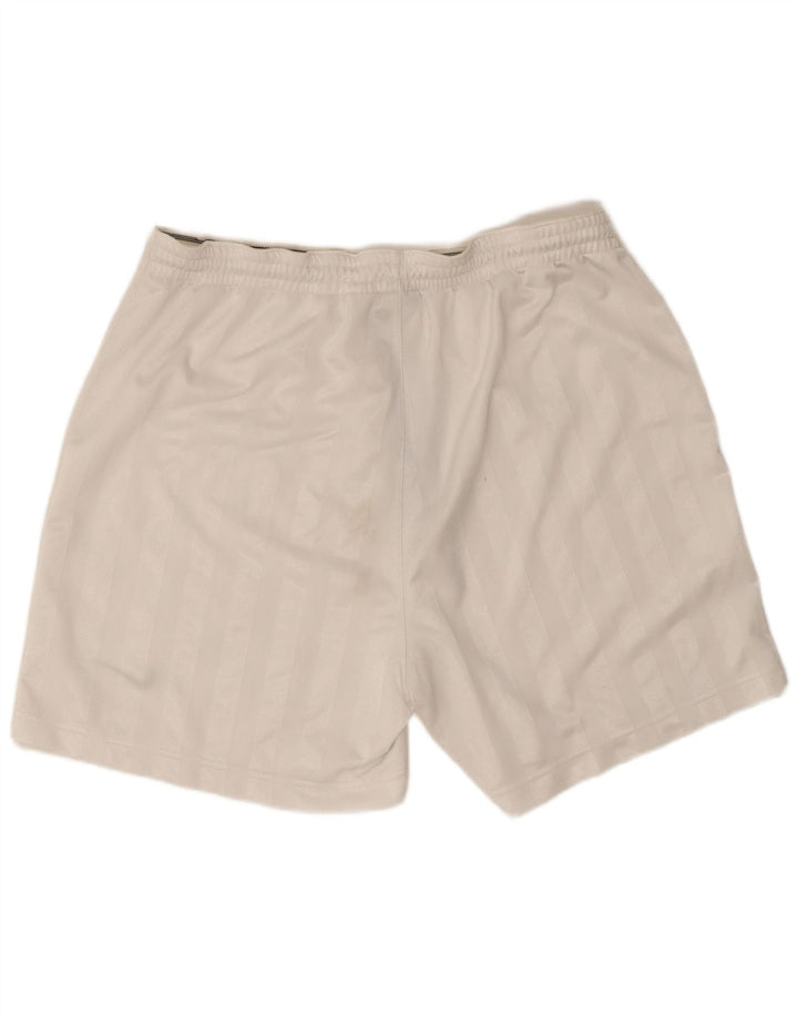 Nike Short de sport pour homme Large rayé blanc