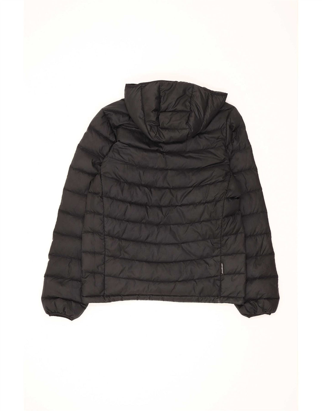 Adidas Veste rembourrée à capuche pour femme UK 18 XL Noir Polyester