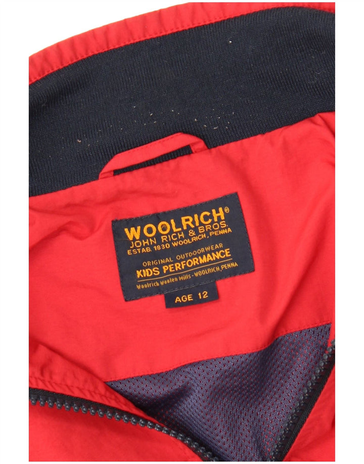 Woolrich Bomber Garçon 11-12 ans Rouge