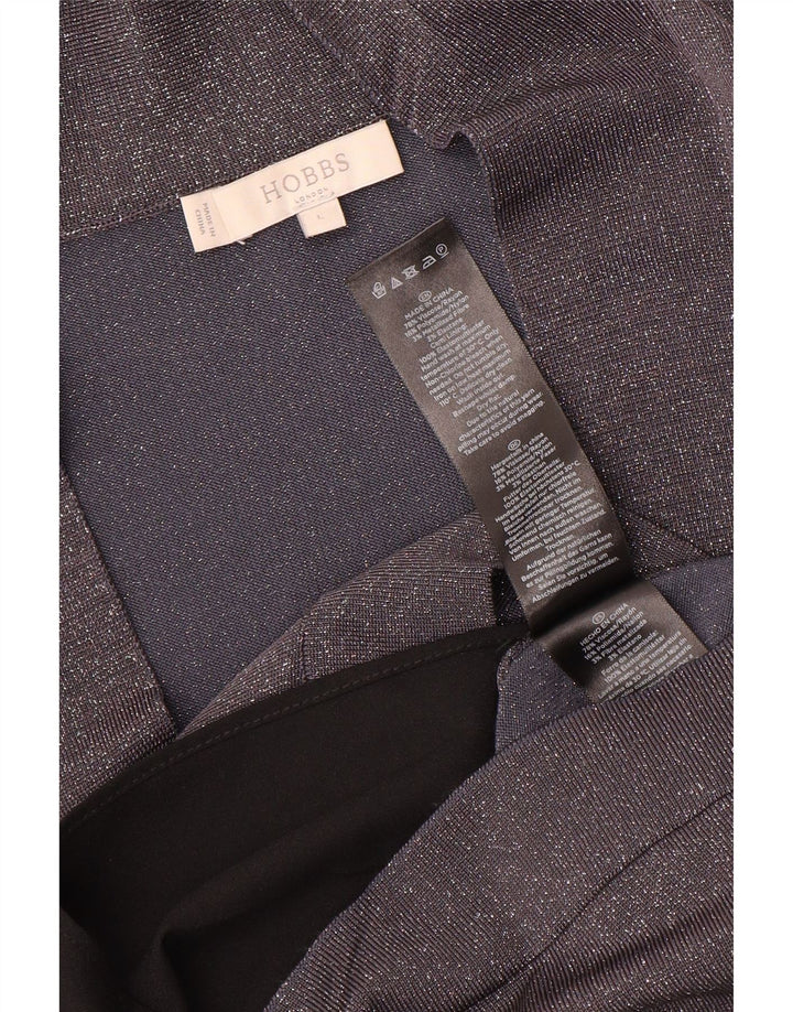 Hobbs Pull col en V pour femme UK 16 Large Gris