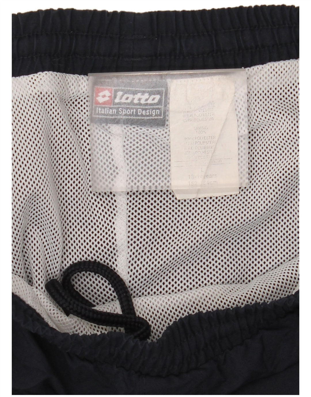 Lotto Pantalon de survêtement garçon 13-14 ans Large Bleu Marine Polyester