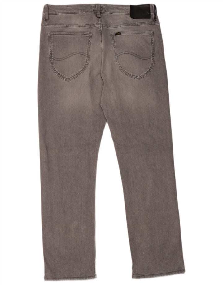 LEE Jean Droit Homme W32 L29 Gris Coton