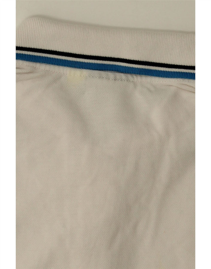 DIADORA Mens Polo Shirt Small Off White Cotton Vintage Diadora and Second-Hand Diadora from Messina Hembry 