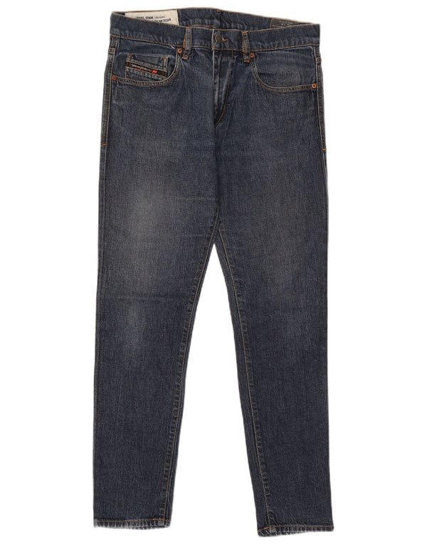 Jean Slim Homme Diesel W32 L30 Lyocell Bleu Marine