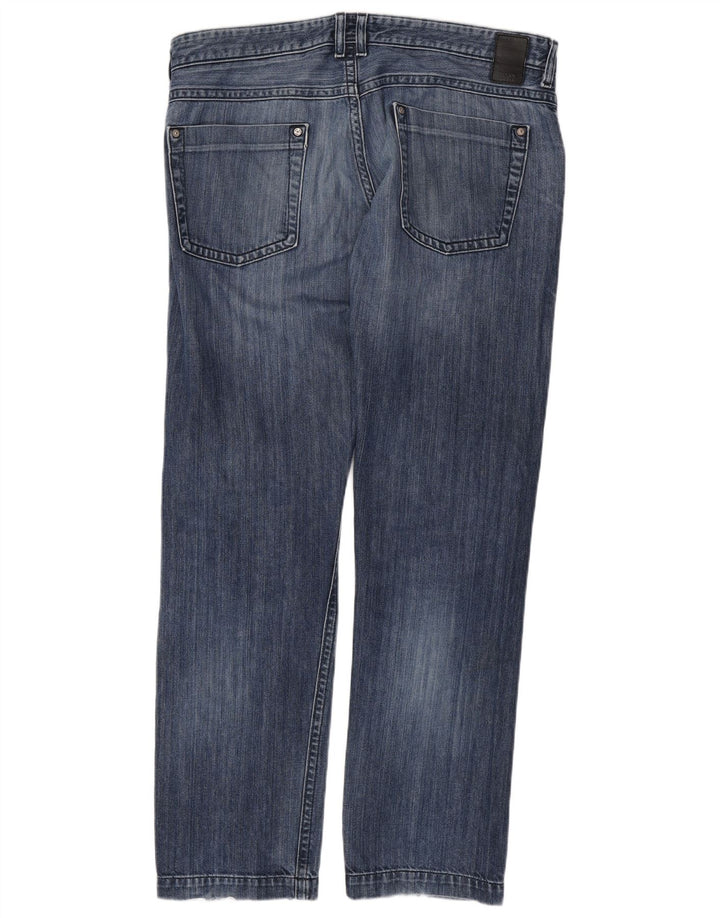 HUGO BOSS Jean droit W38 L34 Homme Bleu Coton