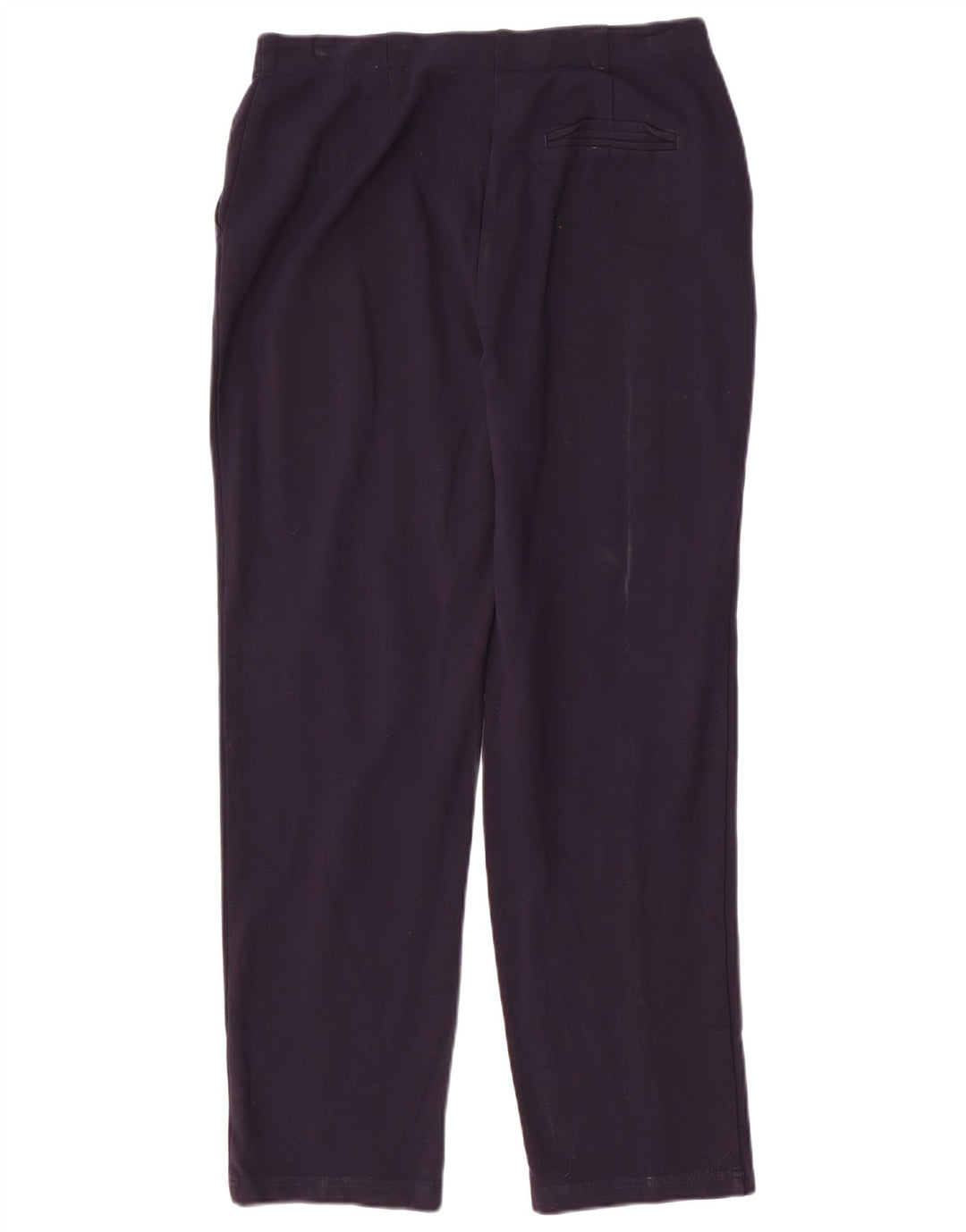 Marks & Spencer Pantalon Chino Femme UK 14 Medium W30 L28 Bleu Marine