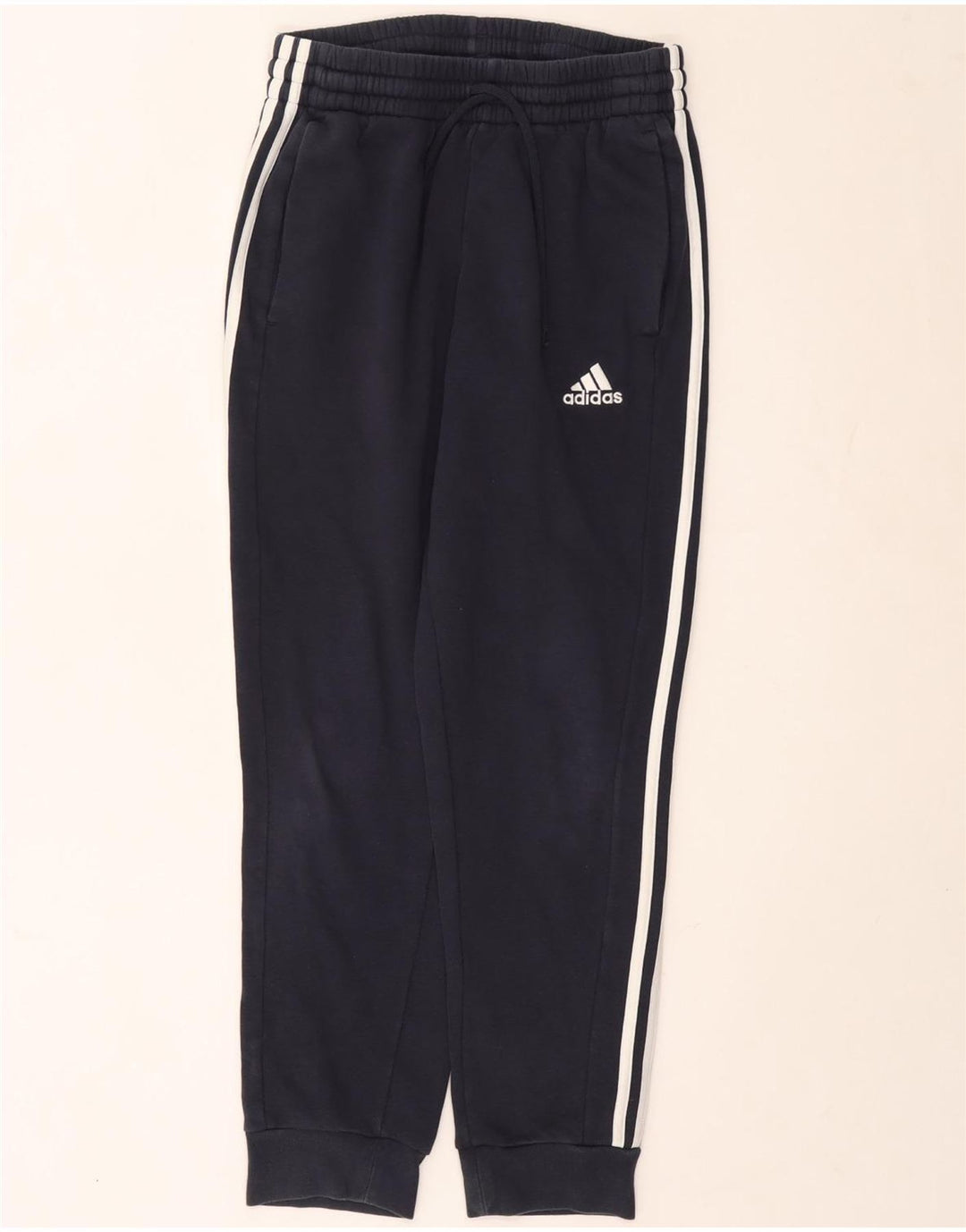 ADIDAS Pantalon de survêtement pour homme en coton bleu marine moyen