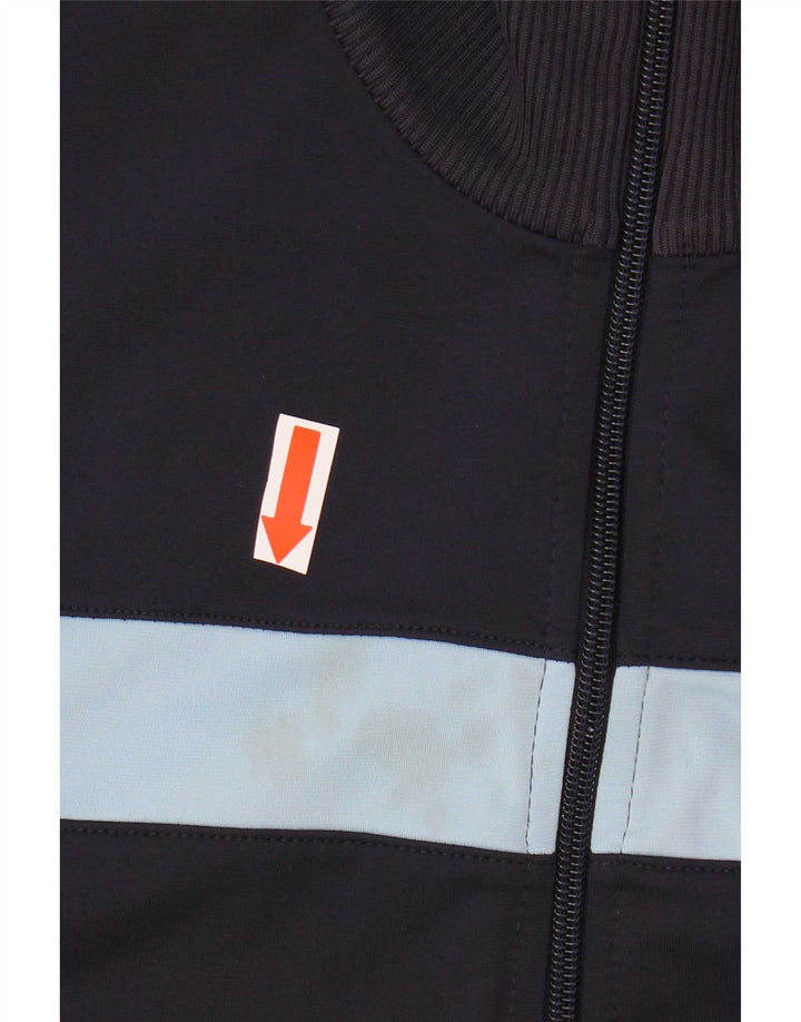 Puma Veste de survêtement pour homme 2XL Bleu marine Colourblock Polyester