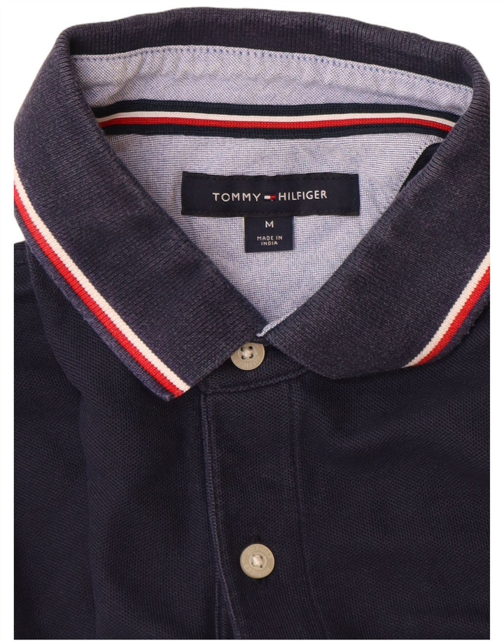 Tommy Hilfiger Polo Homme Bleu Marine Moyen Coton