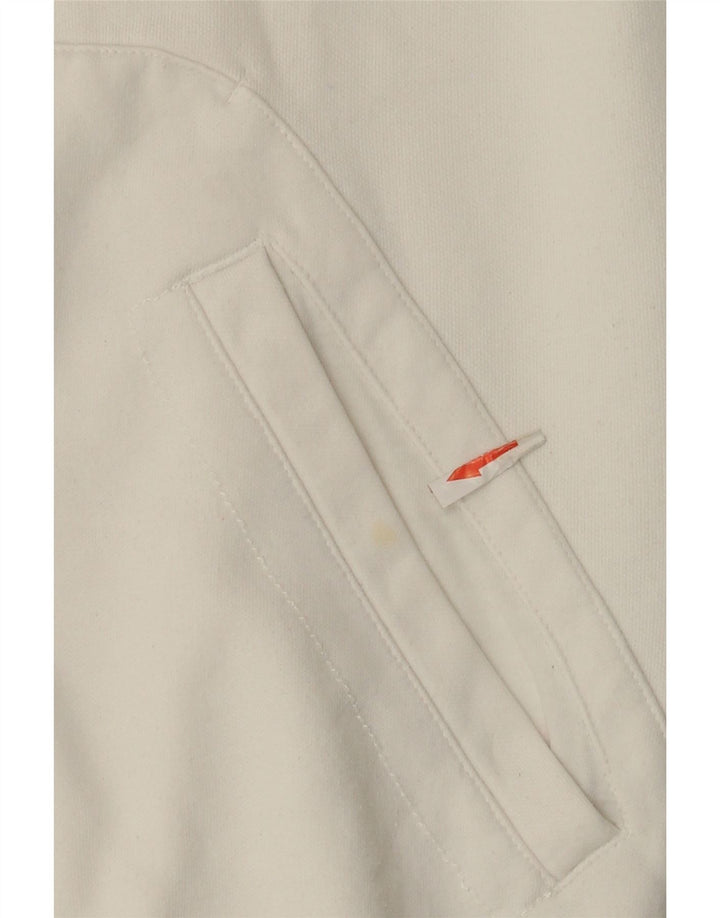 Puma Veste de Survêtement Graphique Homme Petit Blanc Coton