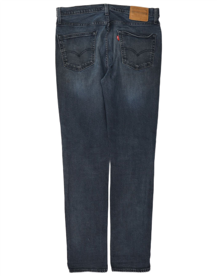 Levi's Jean Slim Homme W34 L34 Bleu Marine Coton