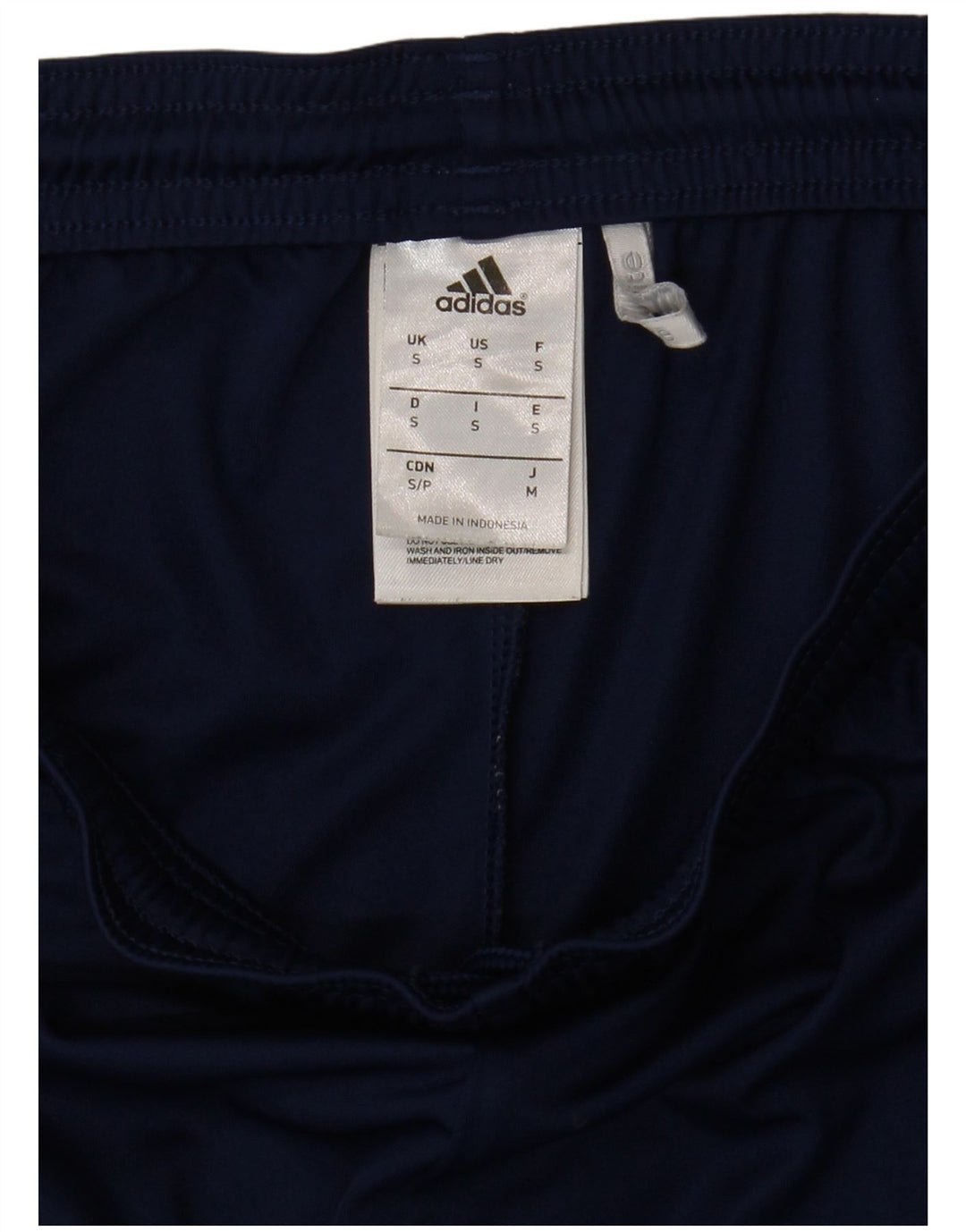 Adidas Hommes Climalite Sport Shorts Petit Bleu Marine Polyester