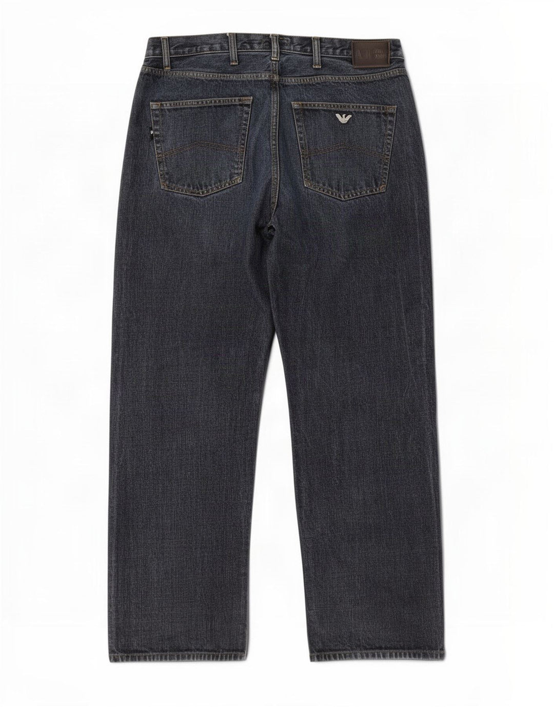Armani Jean droit homme W36 L31 bleu marine coton