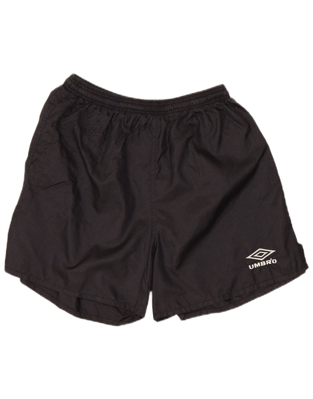UMBRO Short de sport pour femme UK 12 Medium Noir Argyle/Diamond Nylon