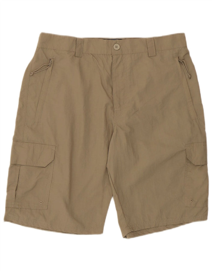 Mountain Warehouse Short Cargo W32 Homme Beige Moyen Polyamide