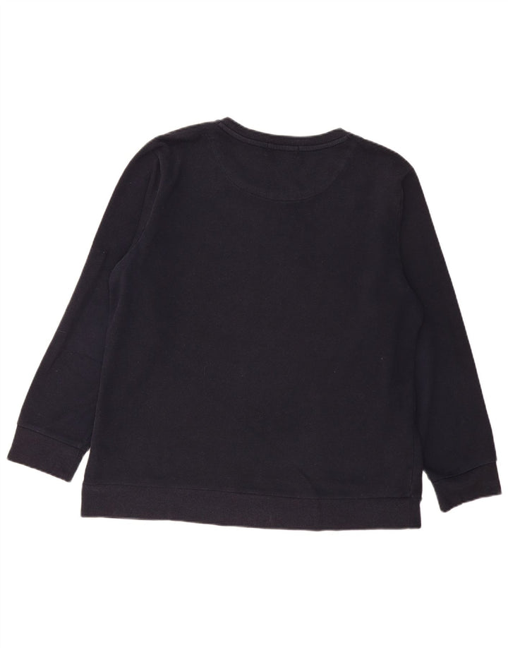 Dkny Sweat-shirt graphique pour homme en coton bleu marine Taille L