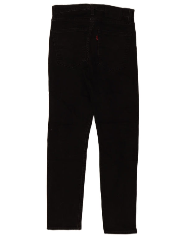 Levi's Mens Skinny Jeans W30 L30 Black Cotton