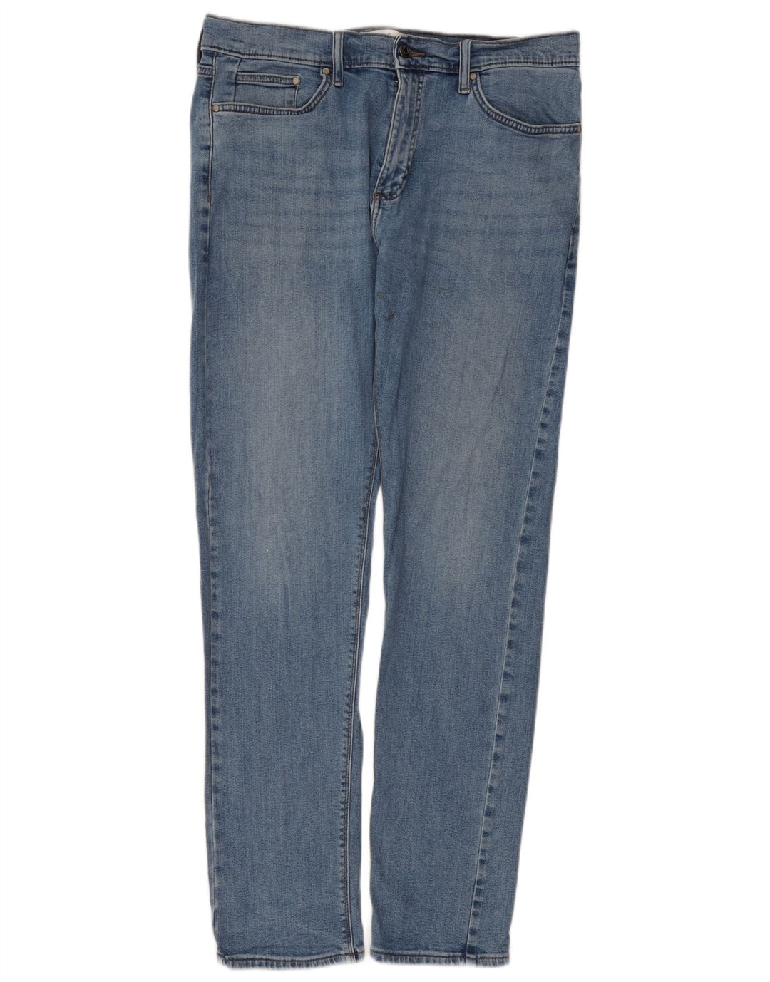 Marks & Spencer Jean Slim Homme W34 L33 Bleu Coton