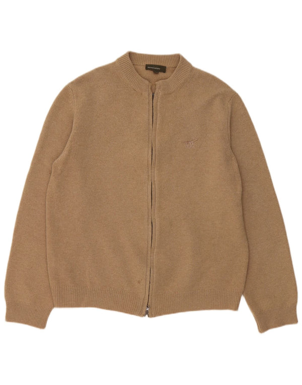 Henry Cottons Cardigan pour femme en laine vierge beige UK 20 2XL