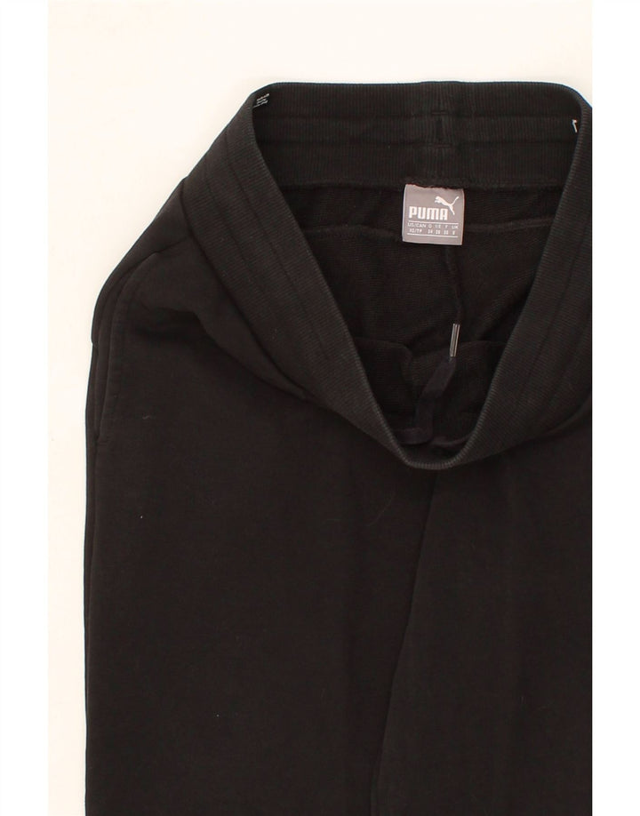 PUMA Womens Tracksuit Trousers Joggers UK 8 Small Black Vintage Puma and Second-Hand Puma from Messina Hembry 