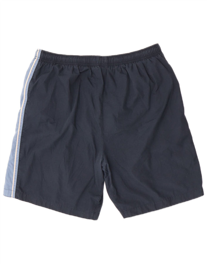 Nike Short de sport XL pour homme en polyester color block bleu marine