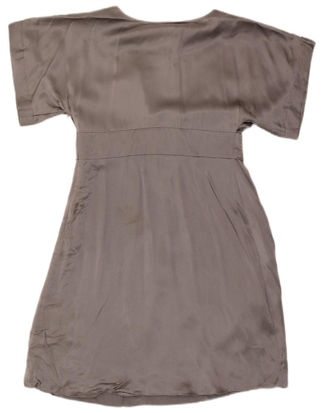Ted Baker Robe Empire pour femme Taille 3 Soie gris moyen