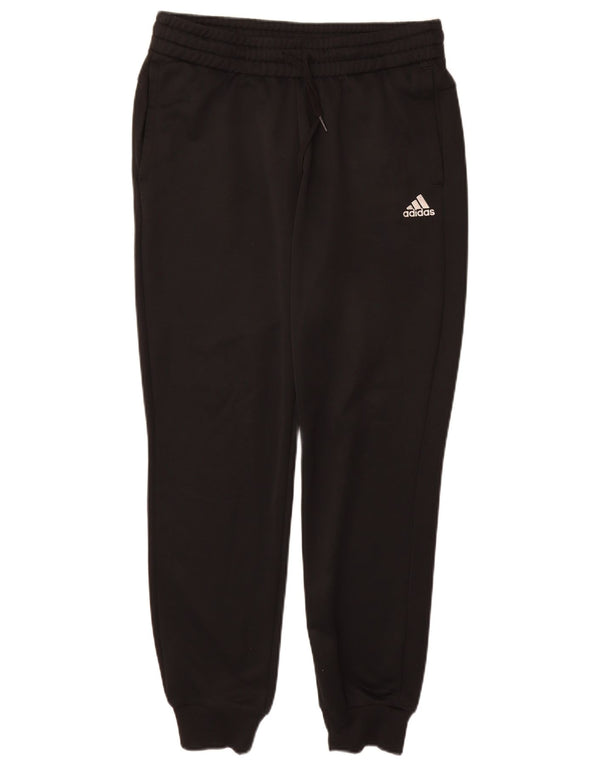 Adidas Pantalon de survêtement pour femme Joggers UK 12/14 Polyester noir moyen