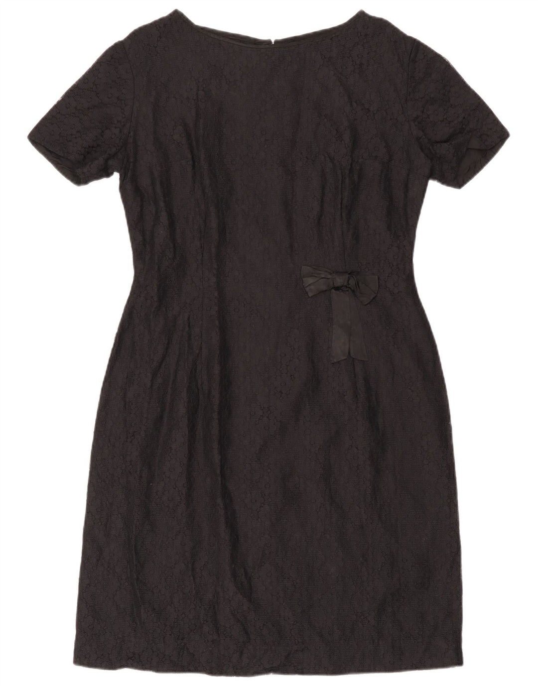 Robe fourreau en dentelle femme vintage IT 44 Medium Black Floral