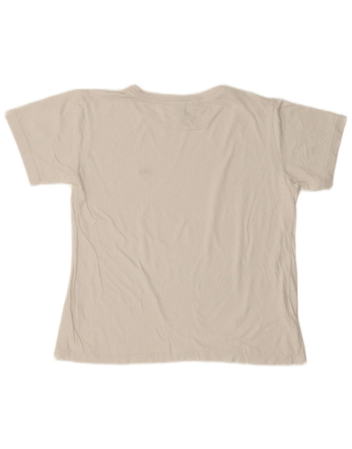 Lacoste T-Shirt Garçon 11-12 ans Blanc Coton