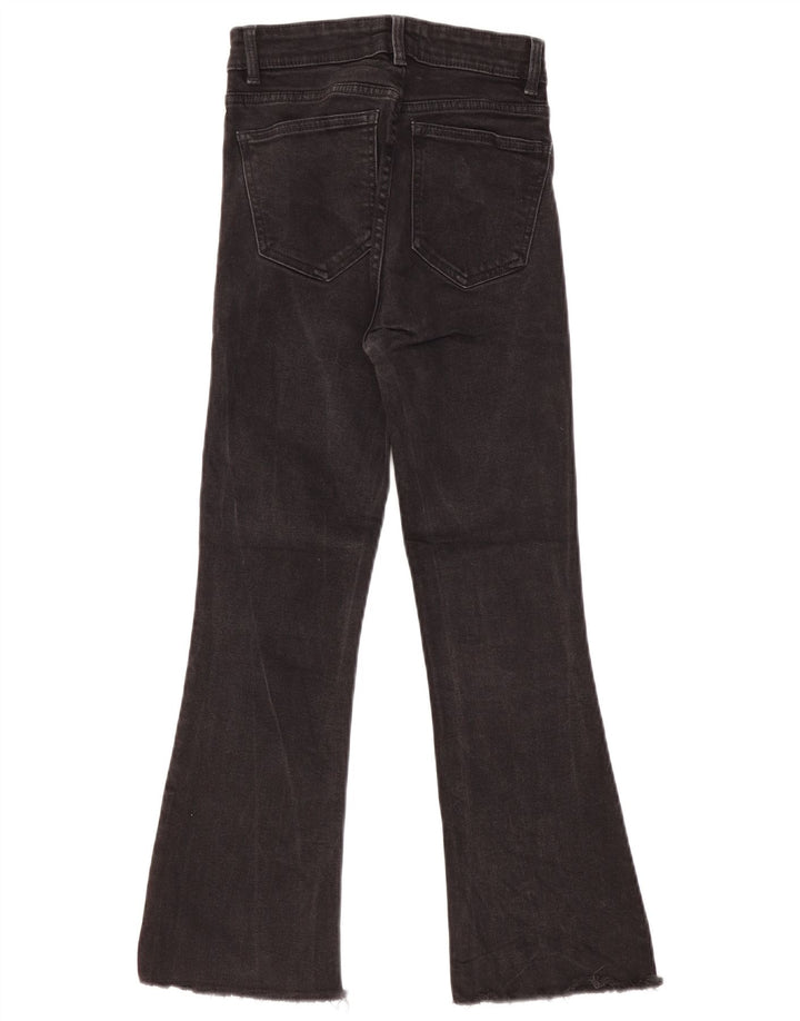 Jean Bootcut Femme ZARA EU 34 2XS W24 L26 Noir