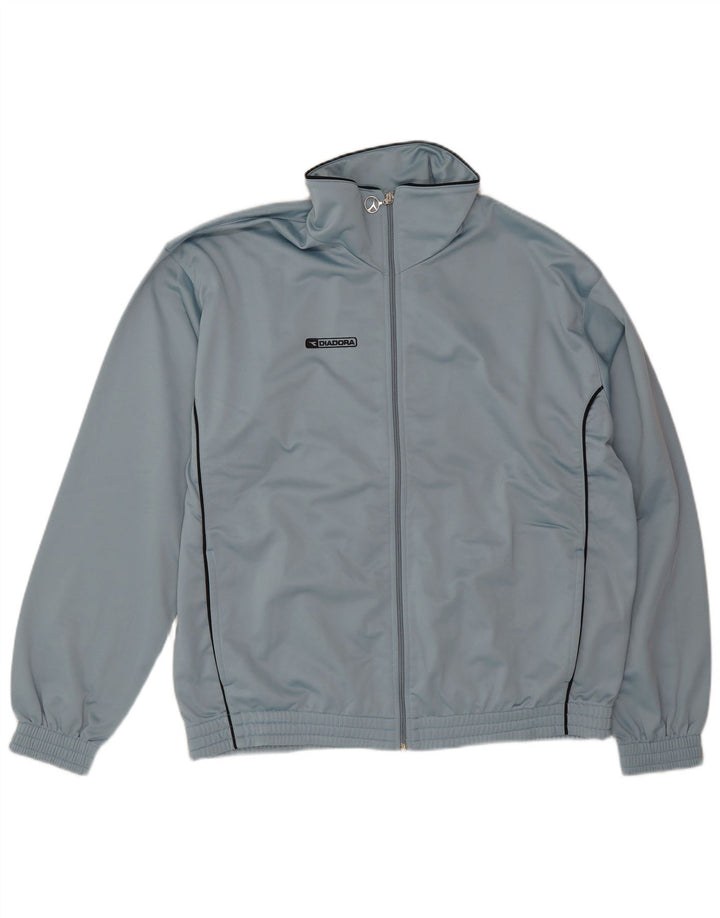 Diadora Veste de Survêtement Homme XL Bleu Polyester